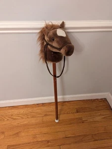 Aurora Ride-On 37" Giddy Up Stick Pony Hobby Horse Plays Sounds - Picture 1 of 16