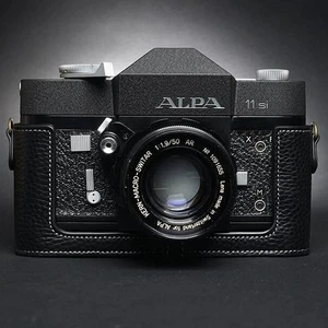 Handgefertigte Leder Kamera Halb Cover Etui Schutz Basis für ALPA 11si 10s e d 9d - Bild 1 von 20