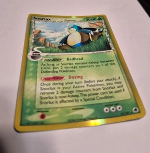 Pokémon /Nintendo Snorlax Card 10/101 –Gold Border/Pre-owned/Used. - Picture 1 of 6