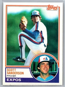 Scott Sanderson 1983 Topps Montreal Expos #717 - Picture 1 of 2