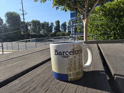 Starbucks Coffee 3oz Demitasse Mini Mug Barcelona Espresso Global Icon 2016 - Image 1 of 4