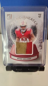 2025 Donruss Rookie And Sweater Mykel Williams - Bild 1 von 2