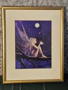 David Delamare Feendruck mattiert & gerahmt 15x12" - Bild 1 von 4
