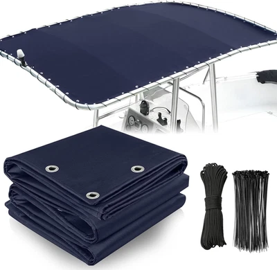 1200D Heavy Duty Marine Grade T Top Canvas Replacement for Center Console Boat w - Image 1 of 4