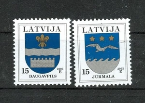 STEMMI STORICI - COATS LATVIA LETTONIA 2005 Common Stamps - Picture 1 of 1