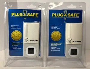 2 Pack Plug & Safe Model PS8 Home Sensor, New - Picture 1 of 3