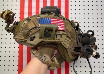 GAUGEUSA IR Reflective USA American Flag Military Army Tactical Hook & Loop Patch 3.5x2in
