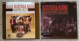 BAJA MARIMBA BAND - Heads Up! & Watch Out! LP x2 A&M Stereo Vinyl * -/Near MINT - Picture 1 of 10