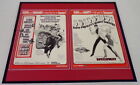1968 Stay Away Joe / Speedway 16x20 encadré ORIGINAL publicité industrielle Elvis