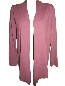 SONOMA Cardigan rosa aperto davanti carriera, maniche lunghe, taglia media, cotone/poliestere - Foto 1 di 10