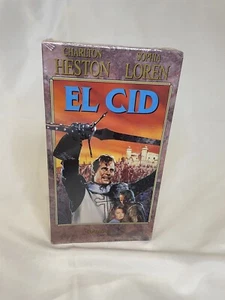 El Cid VHS Video Charlton Heston Sophia Loren 172 Mins New - Picture 1 of 5