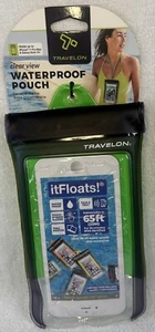 NWT Travelon Waterproof Cellphone Smartphone Protector Pouch Universal Green - Picture 1 of 2