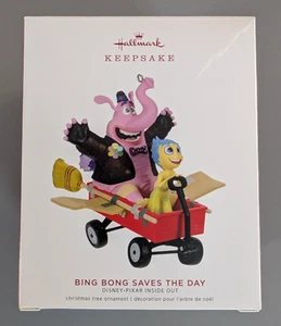 Hallmark Christmas Ornament 2019 Pixar Inside Out Bing Bong Saves The Day Joy - Bild 1 von 4