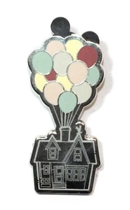 Disney Pin Trading World Of Disney UP House Balloons Pixar Carton Silver Tone - Picture 1 of 1