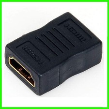 ADATTATORE ACCOPPIATORE HDMI FEMMINA A FEMMINA F/F PER PROLUNGA CONVERTITORE NEW