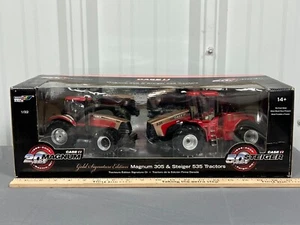 Case IH Magnum 305 Steiger 535 Tractor Set Gold Signature Edition ERTL 1:32 NIB - Picture 1 of 10
