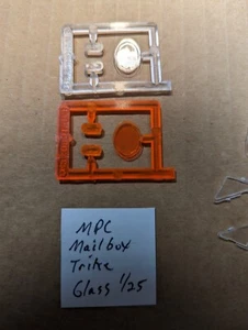 MPC CASSETTA POSTALE CHOPPER VETRO CHIARO E ARANCIONE NUOVO!!! 1/25 - Foto 1 di 1