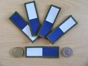 The Royal Corps of Signals, current issue TRF insignia patches. x 5 - Picture 1 of 2