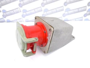 HUBBELL - 360R7 & BB601W - PIN & SLEEVE & ANGLE BACK BOX - 60A, 2P/3W 480V - Picture 1 of 13