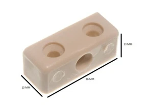 Modesty Fixit Furniture Connecting Jointing Block Beige Pack Of 40 - Picture 1 of 1