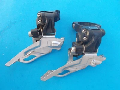 Shimano Deore FD-611 Front Derailleur 2x10 Mountain Double 34.9mm Clamp MTB - Image 1 of 4