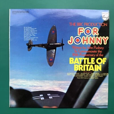 FOR JOHNNY Educational BBC Production LP BATTLE OF BRITAIN 25th Anniversary 1965 - Image 1 of 4