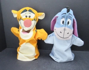Tigger And Eeyore Hand Puppets by Melissa And Doug Pooh Friends - Picture 1 of 4