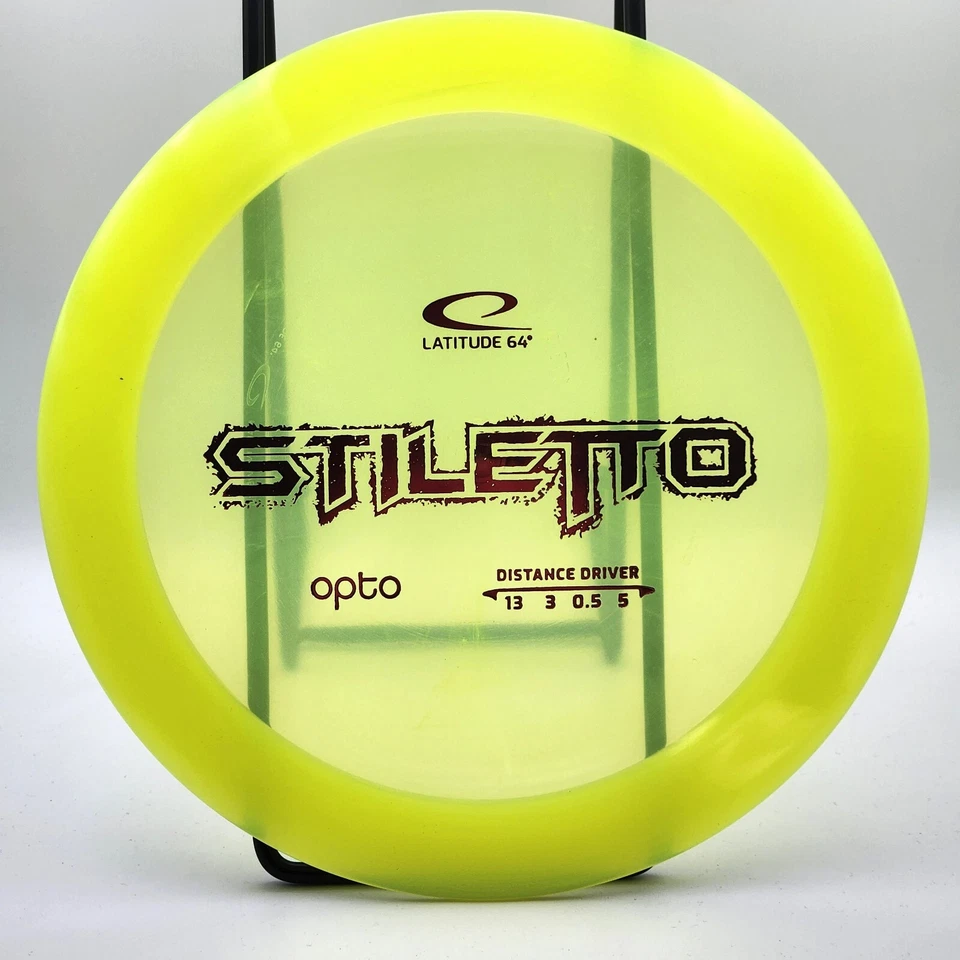 Latitude 64 Opto Stiletto Yellow 173 grams. VERY OVERSTABLE - Image 1 of 1