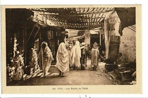 CPA Carte Postale Maroc- Fès- Les Souks de Talââ  VM31378at - Imagen 1 de 2