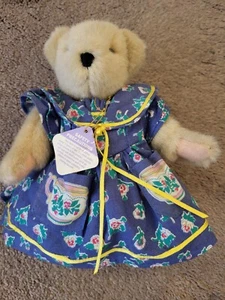 Muffy Vanderbear Mommy and Me Teetasse Kollektion Bär 8 Zoll blaue elegante Schuhe Vintage - Bild 1 von 6