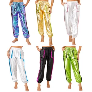 Mujer Corredor Fitness Pantalones Entrenamiento Ropa de baile Fiesta Ropa activa Look húmedo - Imagen 1 de 87