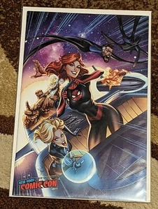 FANTASTIC FOUR #15 J SCOTT CAMPBELL NYCC VIRGIN VARIANT MARY JANE SPIDER-MAN NM - Imagen 1 de 1