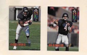 1994 Classic NFL Experience Bears TEAM SET Jim Harbaugh and Curtis Conway - Picture 1 of 1