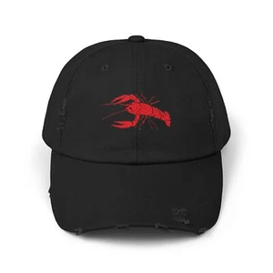 Cajun Crawdad Vibes – Bold Southern Bayou Unisex Distressed Cap - Picture 1 of 64
