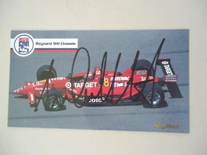 Michael Andretti - 1995 Skybox Autographed Car Racing card - Reynard - Driver - Picture 1 of 2