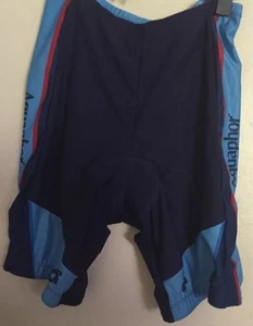 Champ-Sys Cycling Shorts Womens Medium M Blue Black - Picture 1 of 11