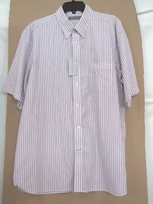 Daniel Cremieux Size XL Extra Large Lilac Pink Button-Front New Mens Dress Shirt - Image 1 of 4