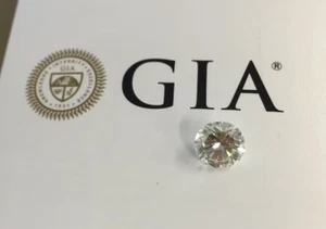 Excellent Round Cut 100% Natural GIA Certified Diamond Loose 4 mm Size 0.30 Ct - Picture 1 of 9