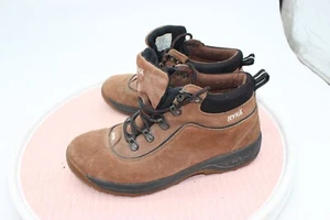 EUC Ryka Terrain Brown Suede Boots Ladies Size 9M - Picture 1 of 7