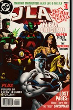 DC Comics JLA Secret Files & Origins #1 of 3 (Enhanced Cover + Cards) 1997 VF