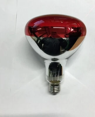 LAMPADA RAGGI INFRAROSSI 250 W E27 RED CALORE PER PULCINI SUINETTI POLLAME - Immagine 1 di 4