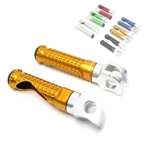 Clavijas delanteras doradas CNC MPRO para BMW R nineT 14 15 16 17 18 - Imagen 1 de 7
