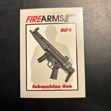 Jb2 1993 wanted By The Fbi #92 Mp 5 Submachine Gun Firearms