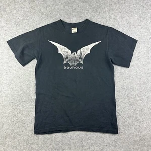 Camisa de Concierto Bauhaus Adulto Pequeña Negra Gira 2006 Gráfica Para Hombre Arte Rupestre Gótico - Imagen 1 de 12