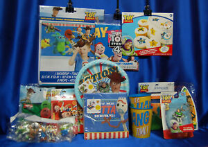 Toy Story Party # 15 Plate Napkin  Invite Cake Decal Tablecover Figures Balloons