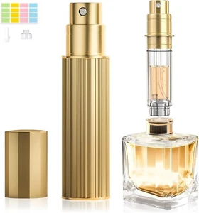 10ml Perfume Atomizer Refillable, 0.34oz Bottom-Filling Travel Perfume Bottle - Picture 1 of 6