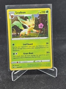 Tarjeta Pokémon Leafeon SWSH191 Espada y Escudo Estrella Negra Promo - Imagen 1 de 2