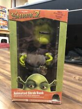 New listing
		Animated Pop Culture Series Shrek 2 Bank By Gemmy Industries W Light Mod Read!