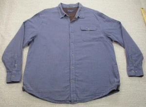 Tommy Bahama Shirt Mens L Button Up Long Sleeve 2 Layer Breathable Sheer Check - Picture 1 of 15