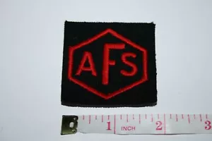 PARCHE UNIFORME DE PAÑO DE SERVICIO DE BOMBEROS AUXILIAR BRITÁNICO SEGUNDA GUERRA MUNDIAL INSIGNIA - Imagen 1 de 1